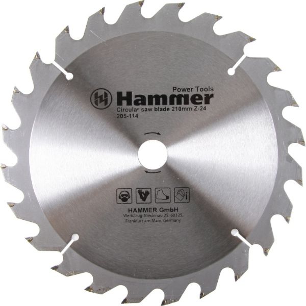 Диск для пилы Hammer Flex 205-114 CSB WD 210мм
