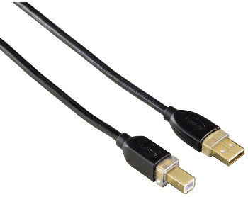 Кабель HAMA USB2.0 USB A (m)/USB A (f) 1.8м экран.