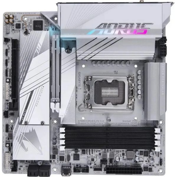 Материнская плата Gigabyte B760M A ELITE X AX LGA 1700,Intel B760,mATX,Ret