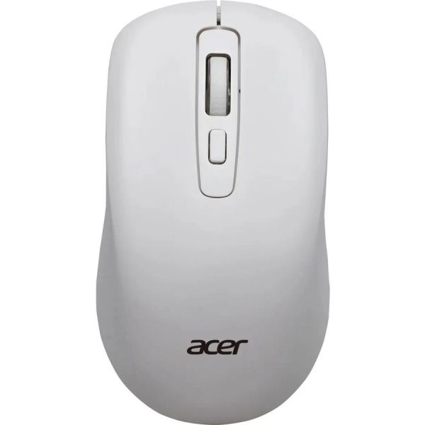 Мышь Acer OMR309 оптическая, беспроводная, USB, белый [zl.mcecc.02z]