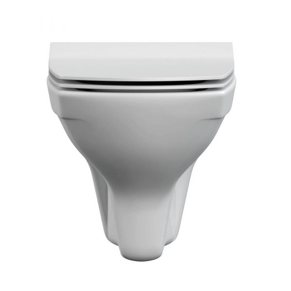 Унитаз Cersanit CARINA XL CLEAN ON DPL EO SLIM подвесной белый